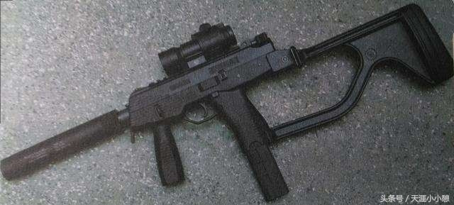 mp9微声冲锋枪采用枪管短后坐式自动方式,枪管回转式闭锁方