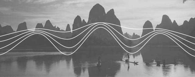 以桂林山水和龙脊梯田为灵感,造型名为"山水桂冠",大跨度空间钢结构是