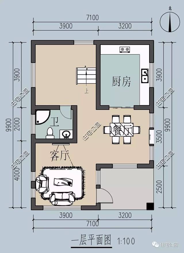 大众品图丨实体建成比效果图还美,7x10米现代简居,由你来鉴!