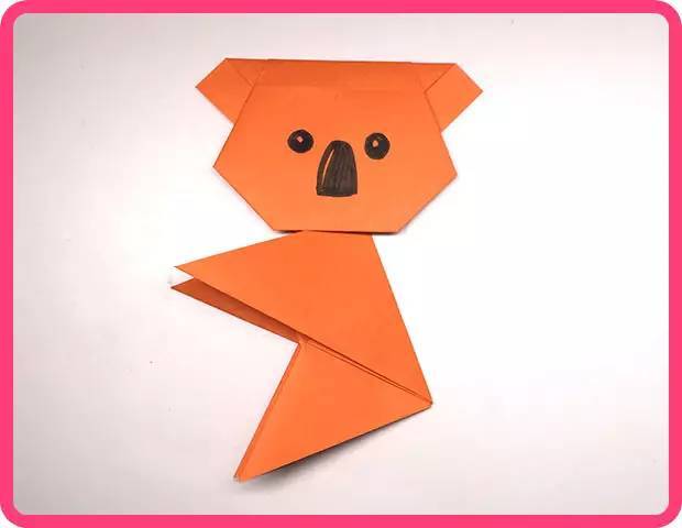 【亲子时间—折纸】树袋熊