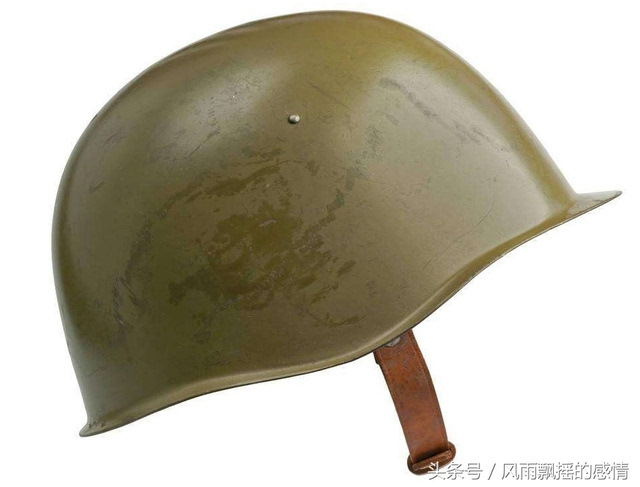 苏联极有特色的1940式头盔是持续改进的结果,延续战前苏联36型,39型