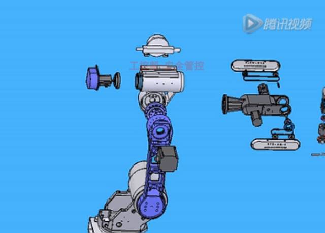 【视频】秒懂工业机器人结构图!