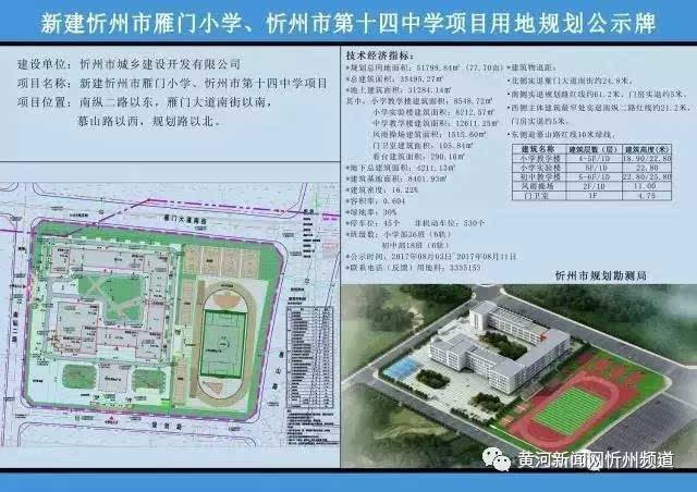 【聚焦】忻州师范学院新校区,忻州市雁门小学等新建院校选址公示