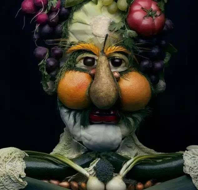 每幅作品的背后都源于意大利文艺复兴时期画家giuseppe arcimboldo