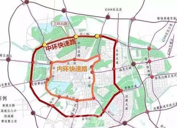 传说中的徐州五环路正式开工,东抵贾汪,大许,未来"六环"能到邳州吗?