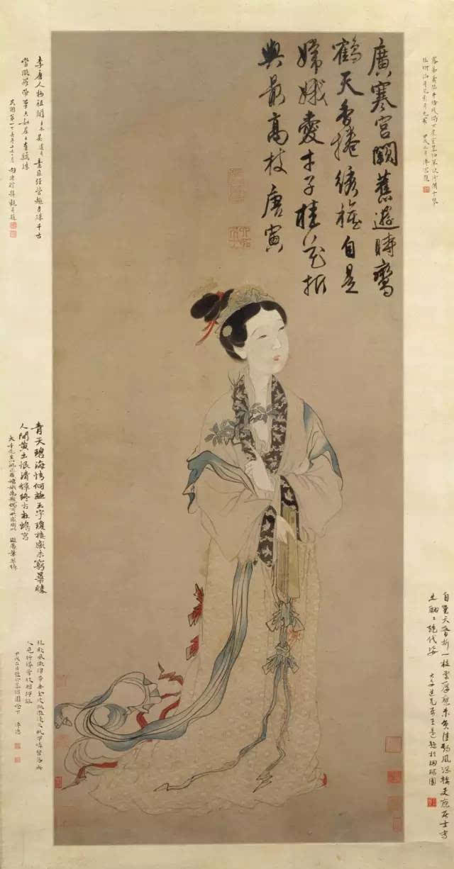 名画欣赏:藏在世界各地的中国古代仕女图