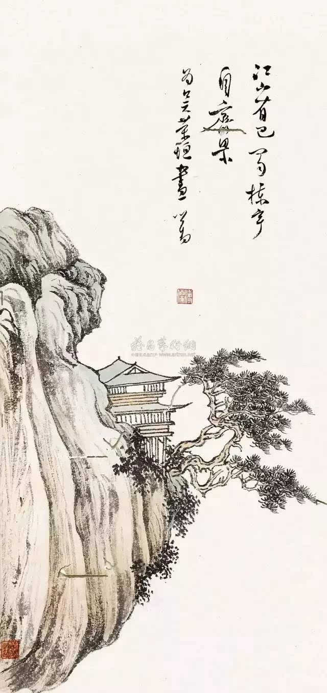 溥心畲一笔一画教你画山水!