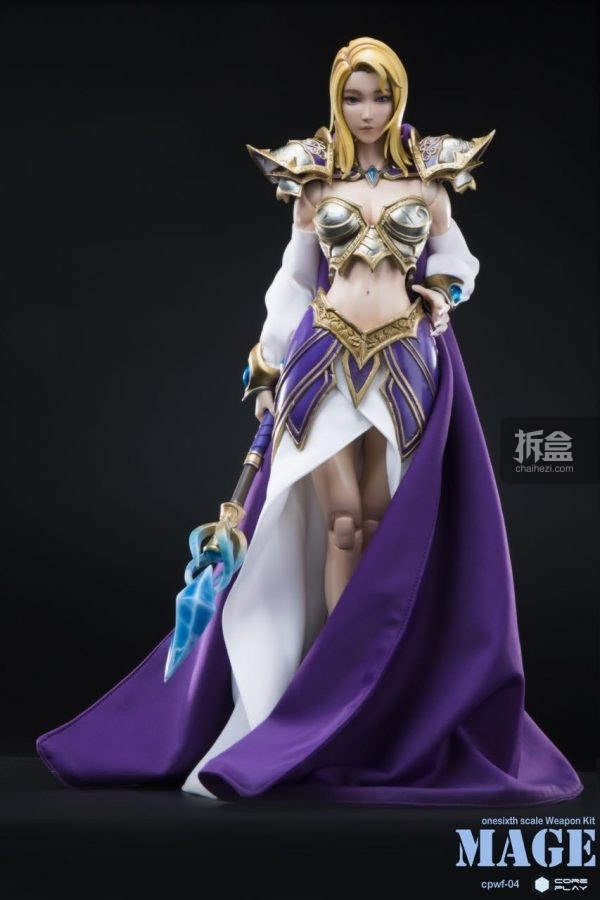 核玩coreplay 魔法师mage 1/6可动女偶