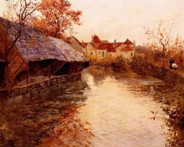 波兰画家 尤尼亚那维奇 风景油画作品欣赏