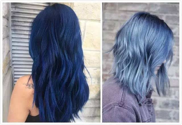 这种深蓝的发色,低调而有质感,想说小凯的染发初体验,颜色还真是选对