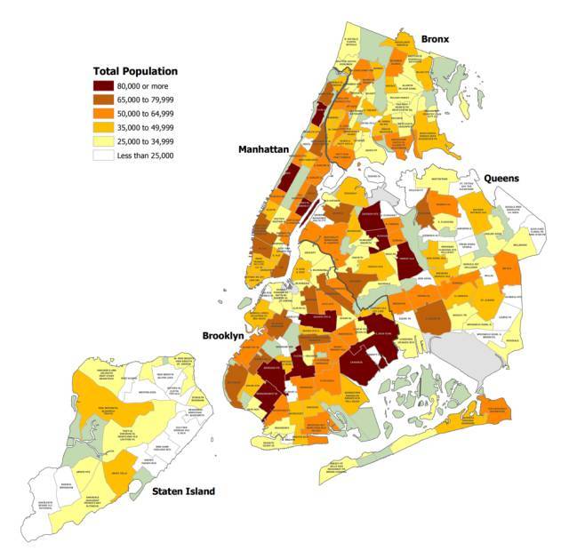 4% 史泰登岛(staten island):史泰登岛白人最多,占史泰登岛总人口的71