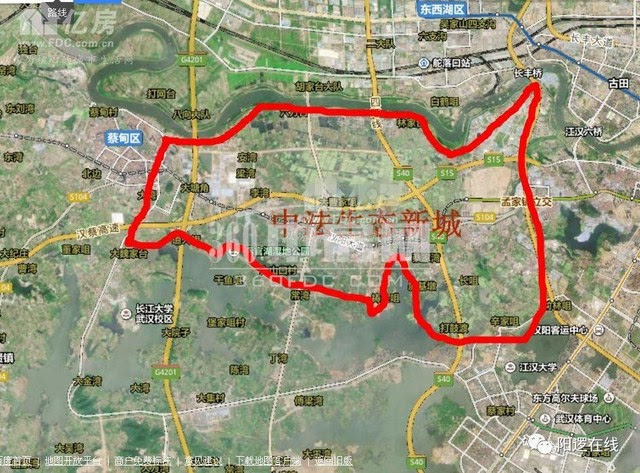规划总面积约5000亩,规划范围东至武汉市汉江路及京珠高速,西至西环路
