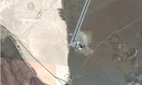 谷歌地图51区发现ufo形似千年隼号