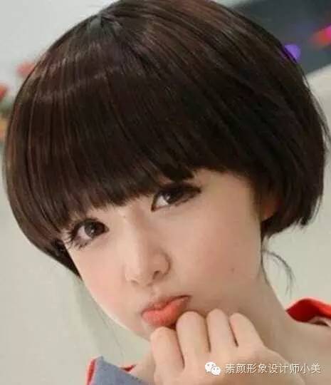 【组图】女生可爱蘑菇头短发发型图片