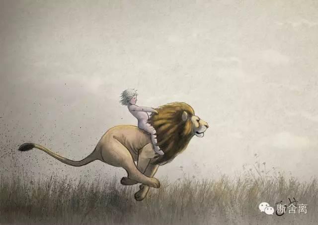 如果3岁女儿跟你说想骑在狮子背上,你会怎么办?