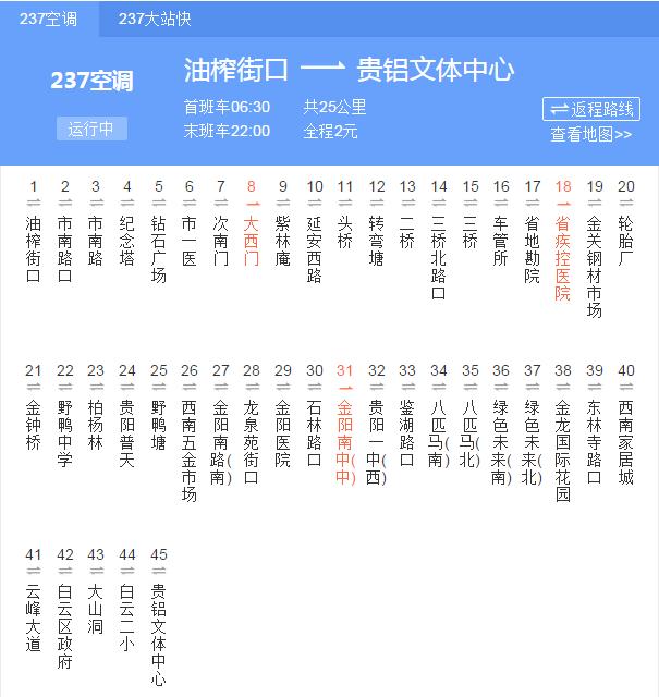 贵阳最难等的10条公交路线排行202路人气爆表