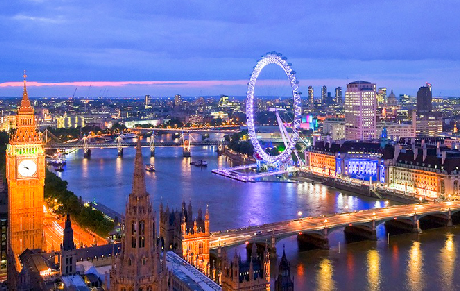 英国最受游客欢迎城市排行榜!