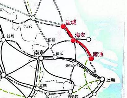 江苏将迎来市市通高铁时代?重要的高铁路线