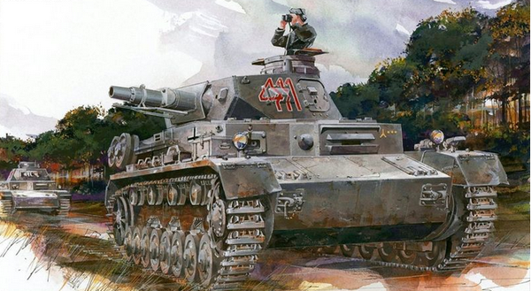 二战德国坦克手工绘图 - 微信公众平台精彩内容