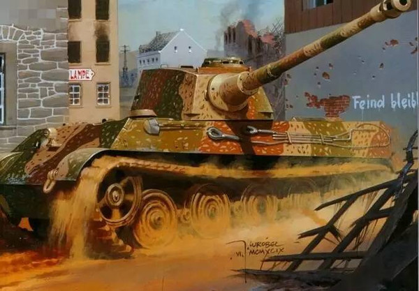 二战德国坦克手工绘图 - 微信公众平台精彩内容