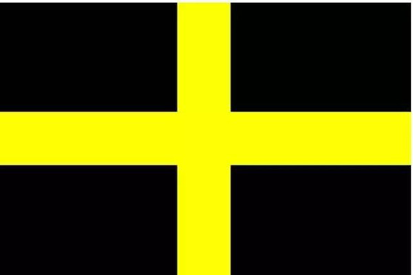 威尔士的"保护神"是st david(庆祝日为每年的3月1日),他的旗帜是黑底