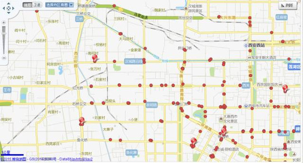 7, 西二环和昆明路十字向西一百米:向西有测速摄像头!