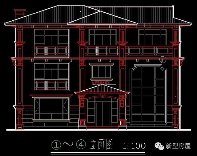 半旋转楼梯挑空客厅落地窗的乡村豪宅只要40万