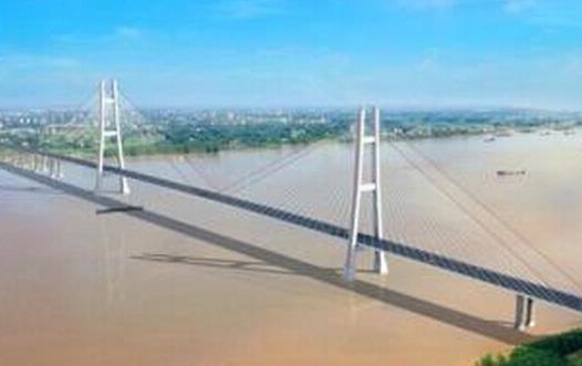 武穴长江公路大桥开建 预计2019年通车(图)
