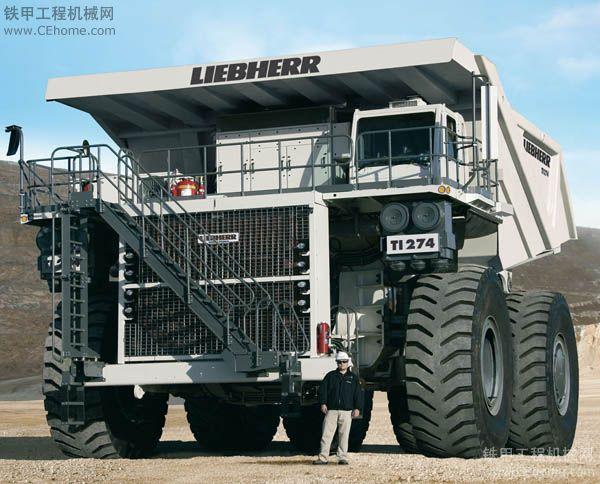 全球现役最大的7部矿车第六位: liebherr ti 272全球现役最大的7部