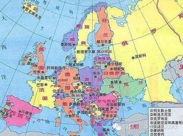 趣味学习方法:让孩子一秒记下欧洲地图!