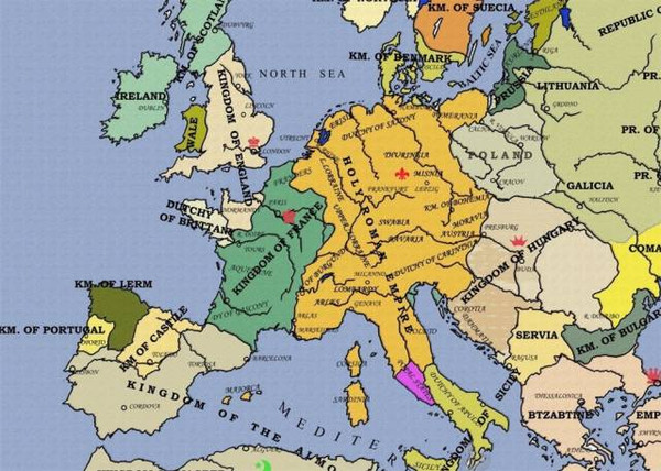 欧洲地图秘密,一分钟让你记住所有国家
