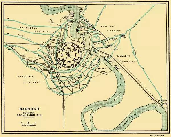 巴格达团城:真实存在过的「圆环套圆环娱乐城」