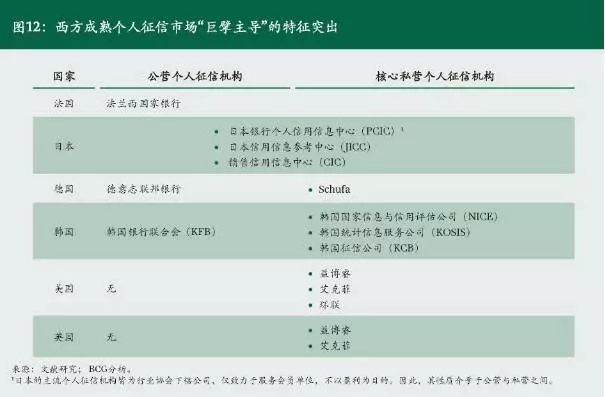 中国个人征信行业报告 2015 BCG 