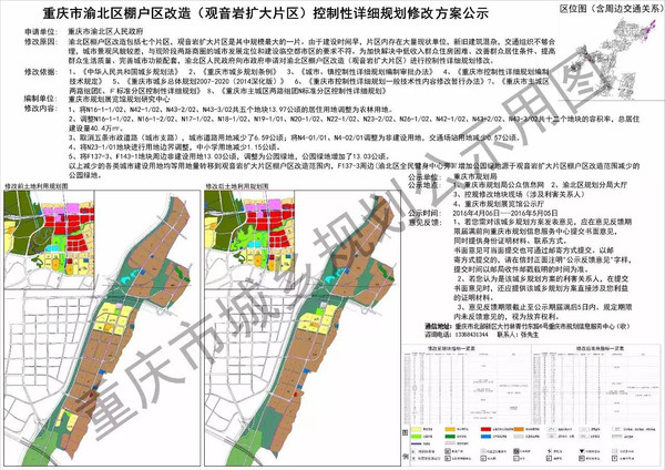 公示丨重庆市城乡规划公示2016年4月6日2016年4月12日