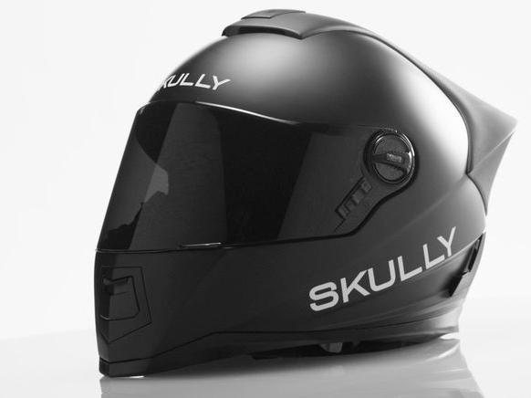 skully ar-1增强现实摩托头盔终于成为"现实"