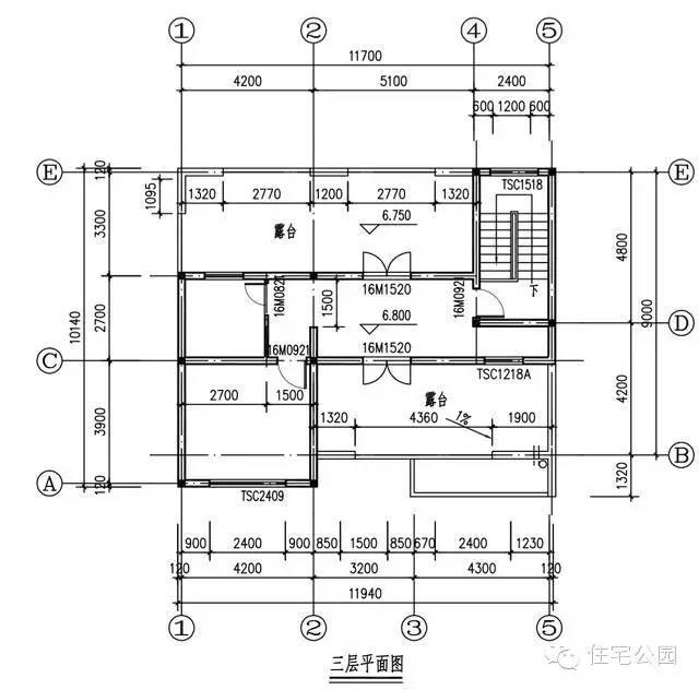 30万郊区够首付 不如自建3层小别墅 含图纸