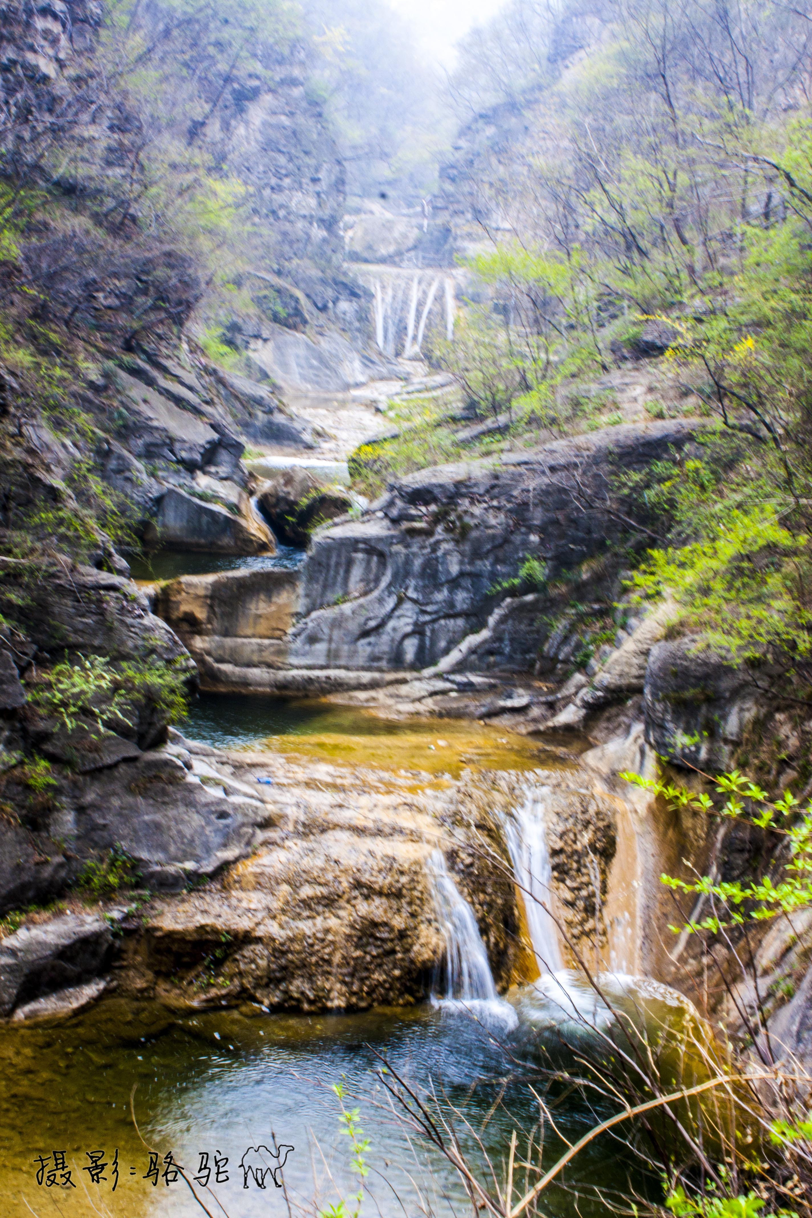 探秘焦作青龙峡,深山幽谷五彩缤纷