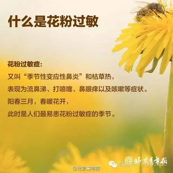 【小编分享】花粉过敏怎么办?如何预防和治疗?转给需要的人吧!