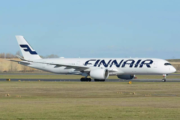 旅行?|?芬兰航空上海飞进我国内地首架A350客