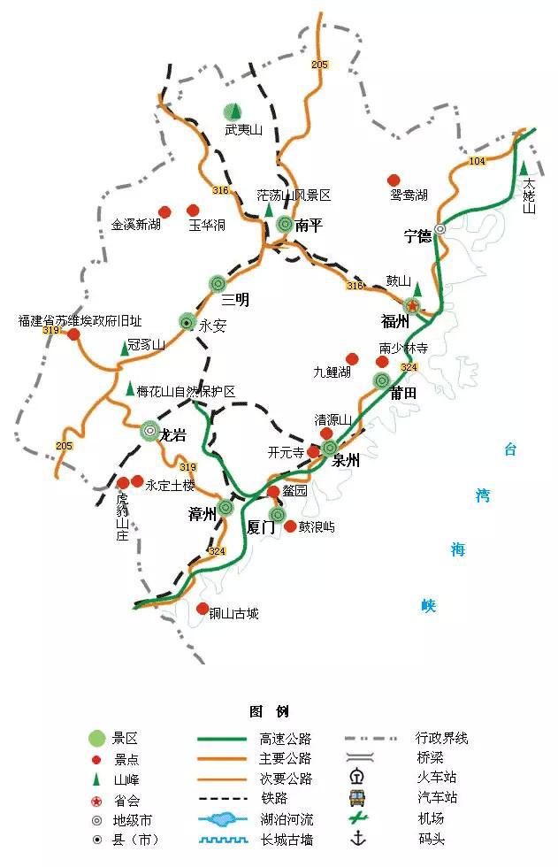 22.广西旅游地图