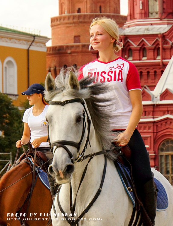俄罗斯行摄1--红场骑术表演
