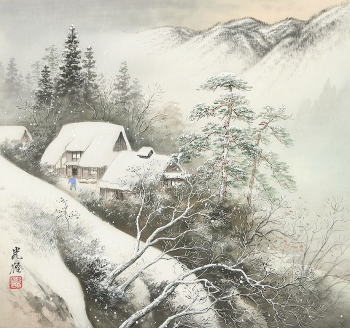 大雪什么成语_成语故事简笔画(3)