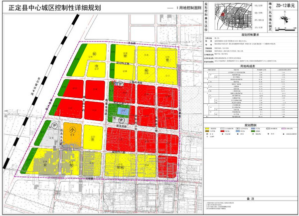 正定县城古城以外区域终于有规划了原来除了正定古城正定新区正定还有