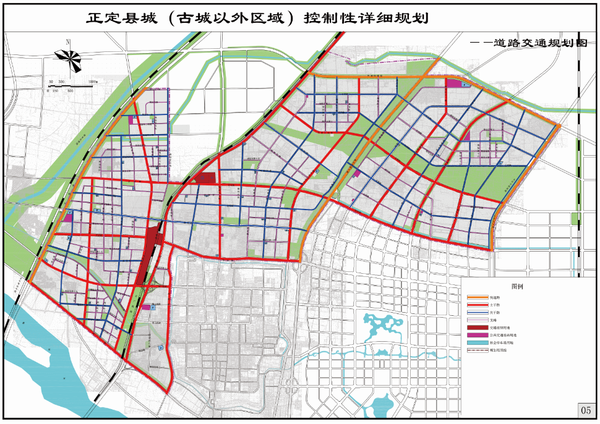 正定县城古城以外区域终于有规划了原来除了正定古城正定新区正定还有