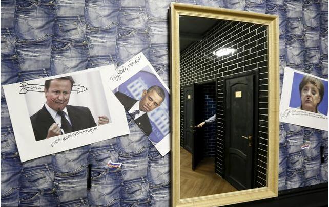俄罗斯开总统咖啡馆,欧美领导人进厕所