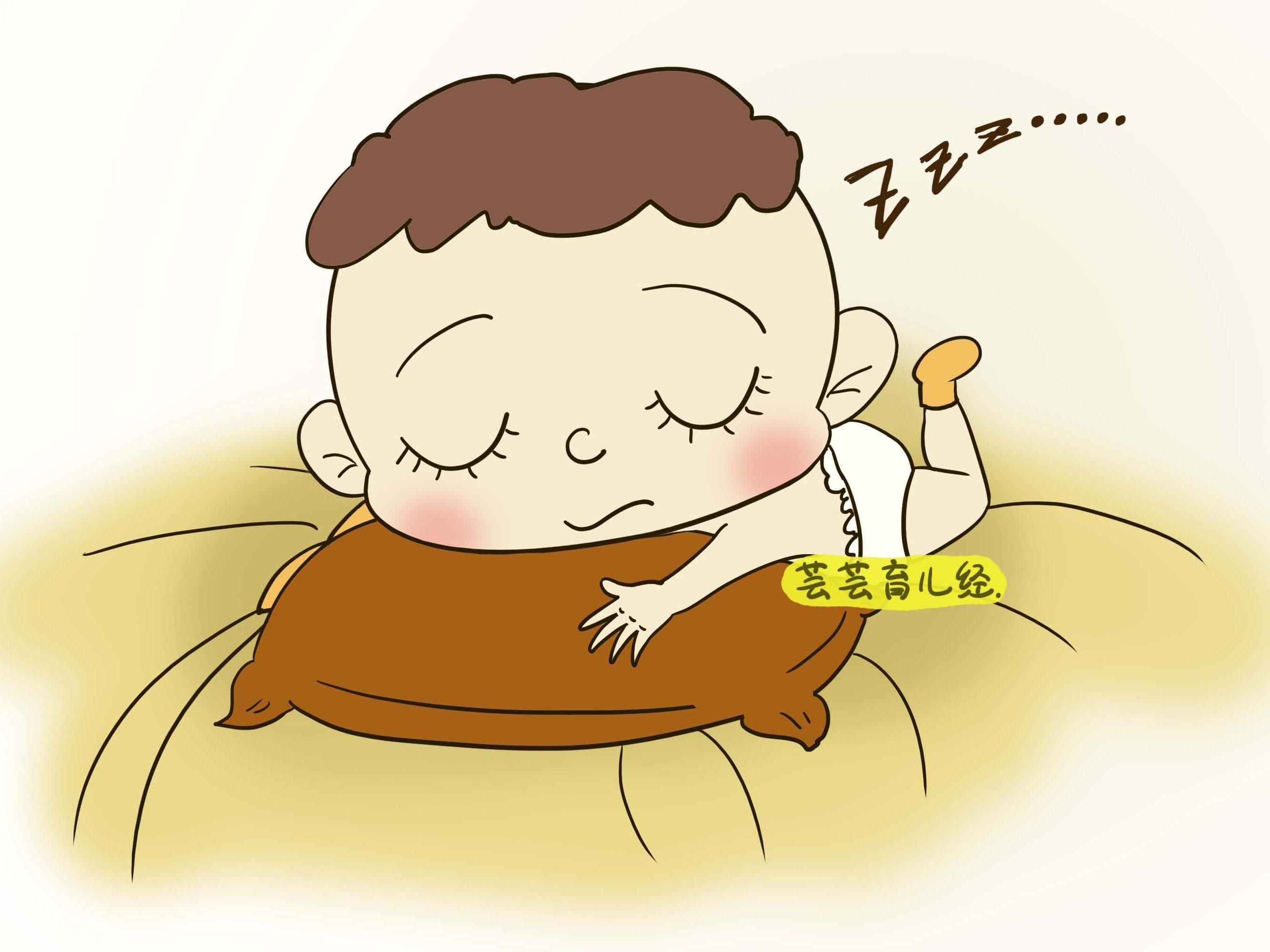 孩子的睡姿就可以看出长大的性格！最后一个睡姿代表非常依赖别人！