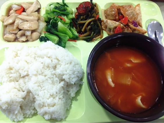 中国留学生走进韩国食堂:图说韩国人的舌尖烦