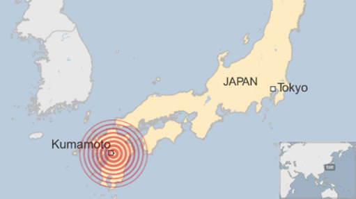 日本九州发生64级地震大量人员伤亡