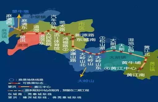 深圳东莞将有5条地铁连接图片