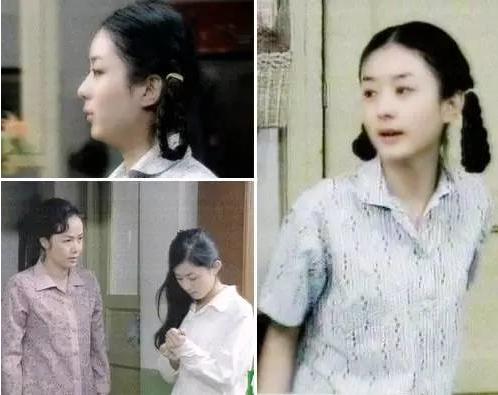 2007年,赵丽颖在《金婚》中扮演蒋雯丽的女儿. 谢娜